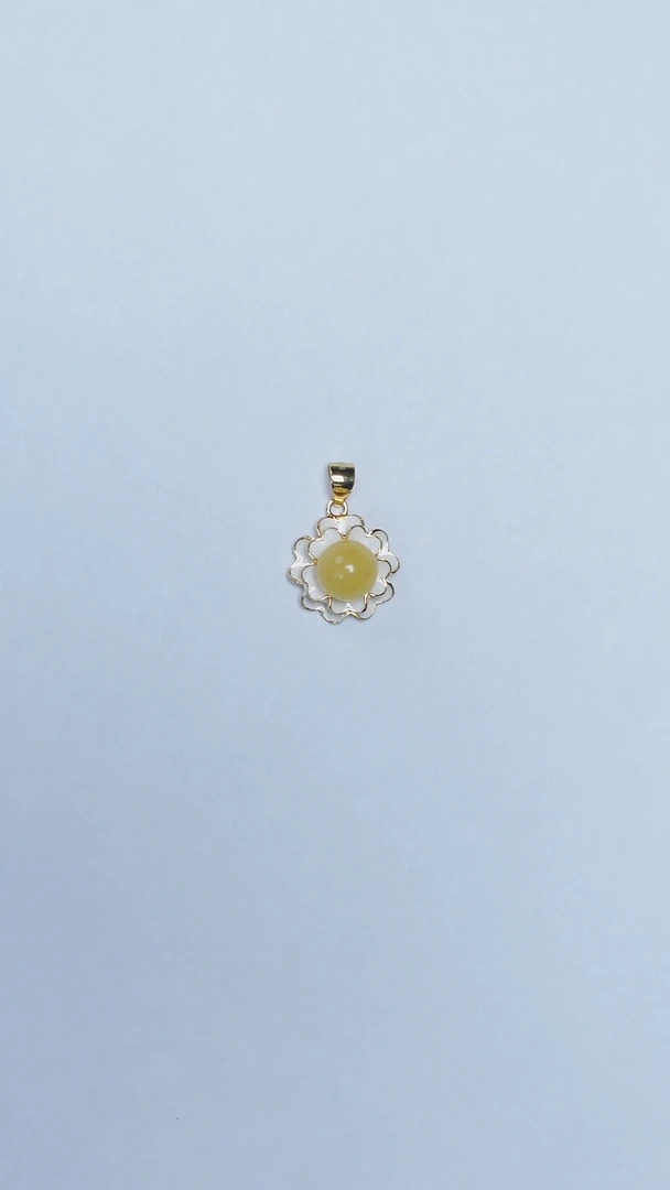 未镶嵌颈饰琥珀蜜蜡吊坠