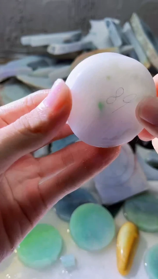 裸石翡翠翡翠a货正品玉石古陈559