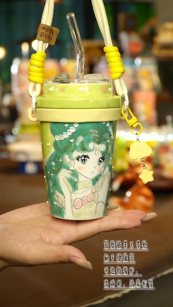 景德镇陶瓷手工手绘&A413