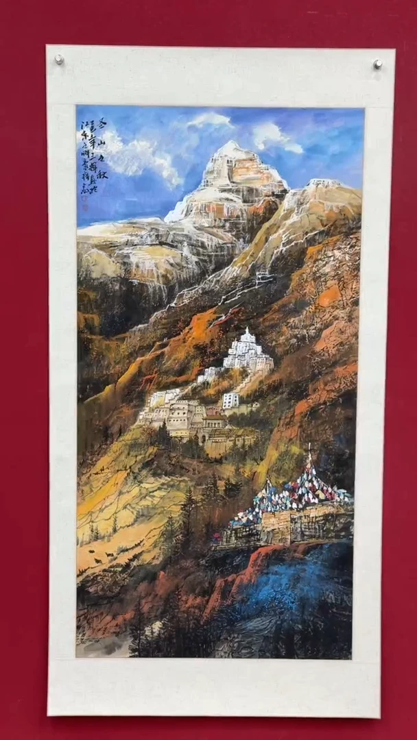国画国画绘画山水花鸟