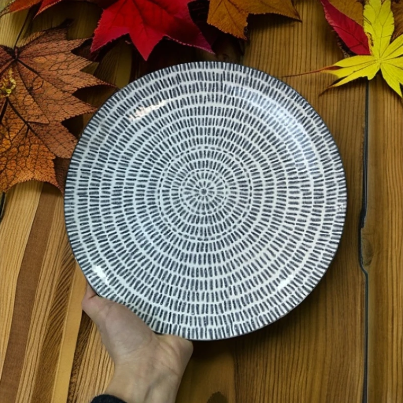 091 微瑕品10.5英寸西餐盘牛排盘大盘