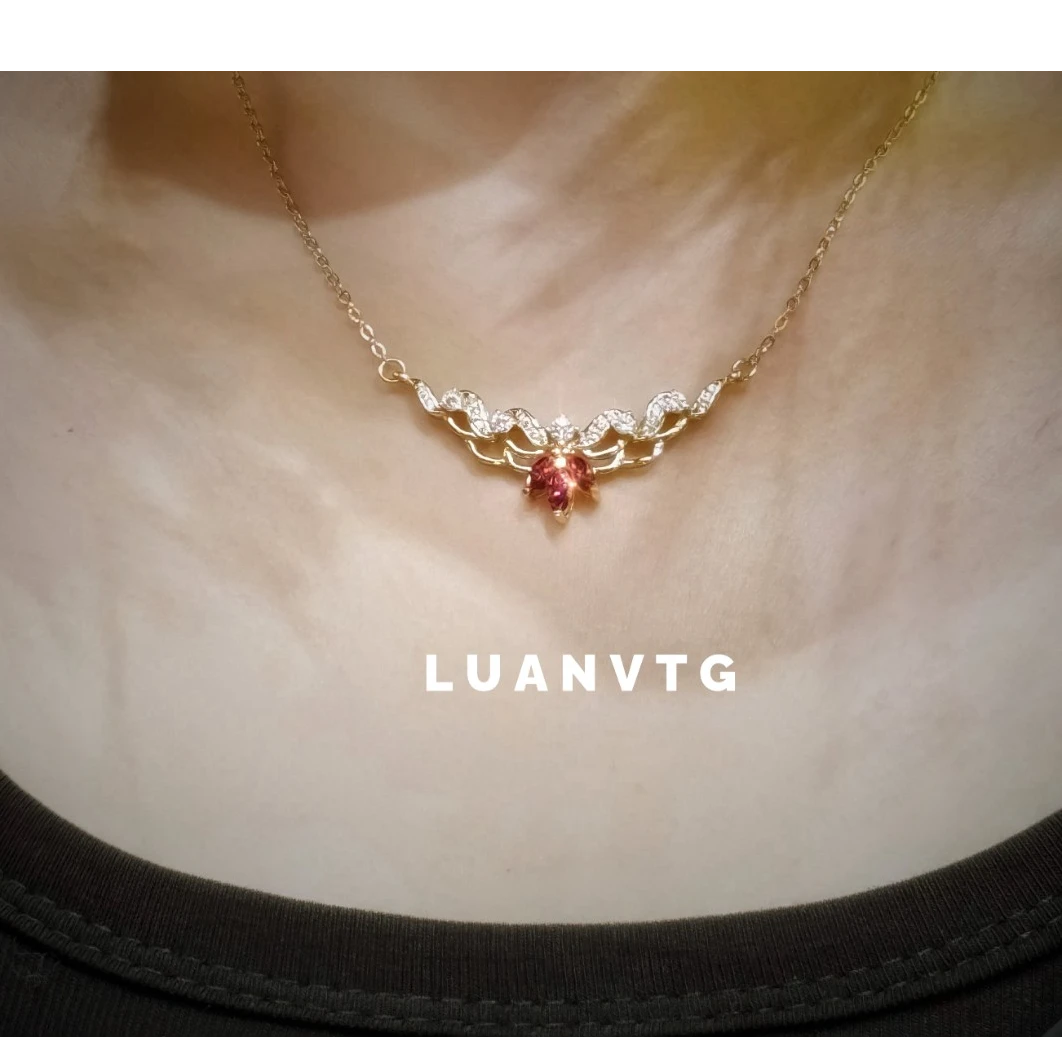 链子925银仿水晶 乱乱子中古/项链/Luanvtg  “重生”
