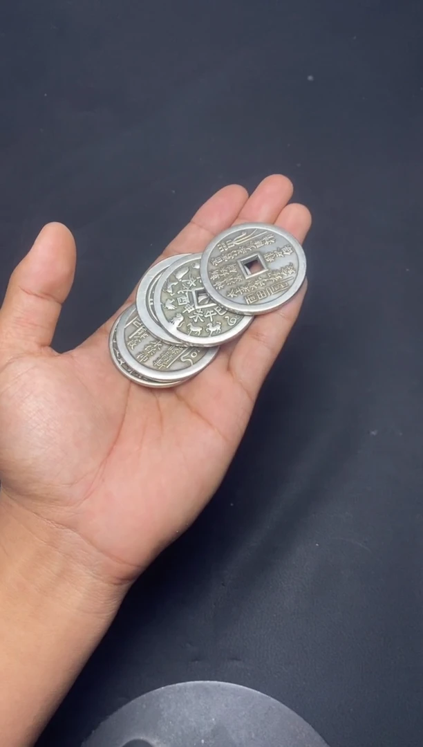 【闪购商品】铜五枚白铜。。。。。。