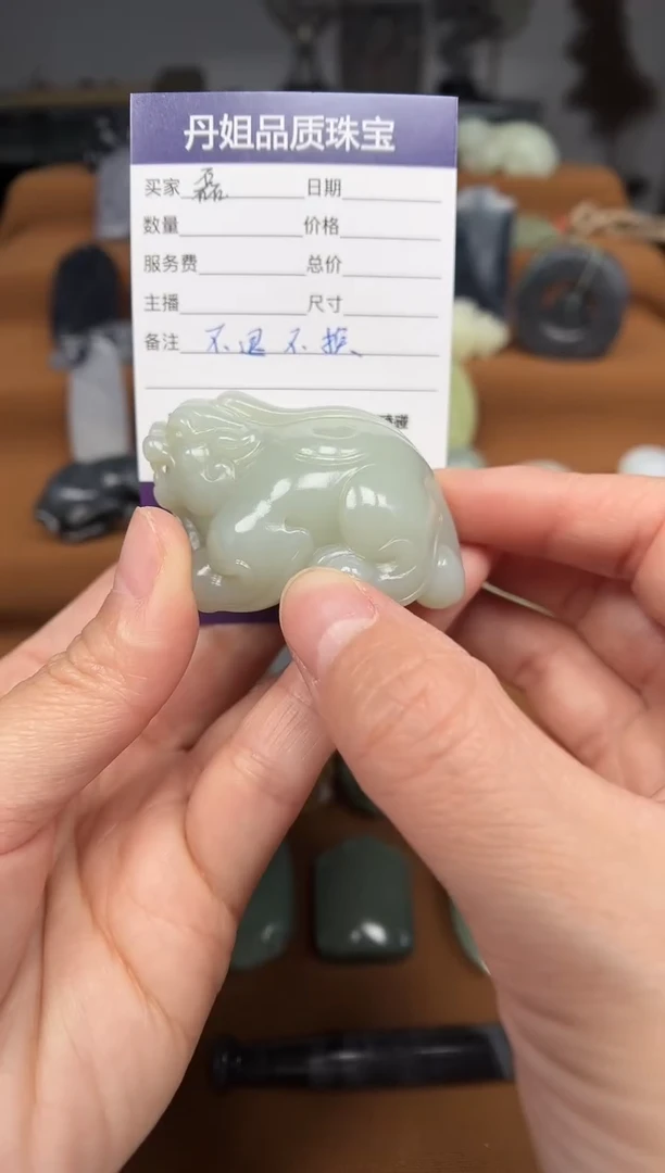 【闪购商品】和田玉颈饰未镶嵌貔貅