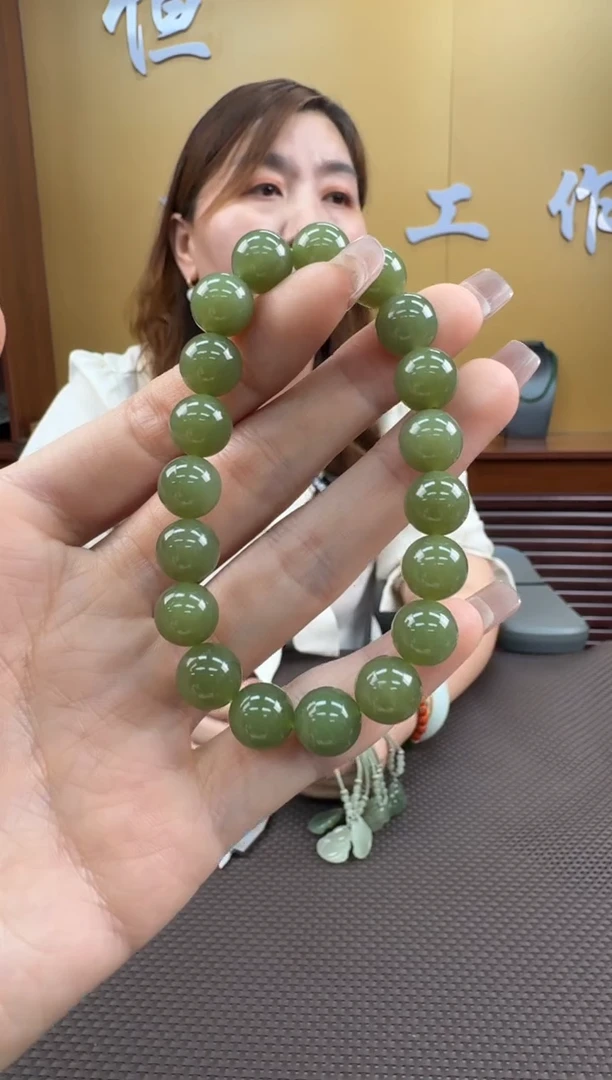 【闪购商品】和田玉手串未镶嵌9-10