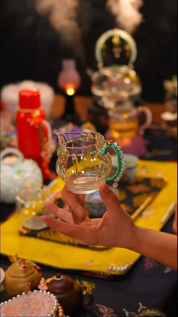 056公道杯公道杯公道杯（绿色）300ml