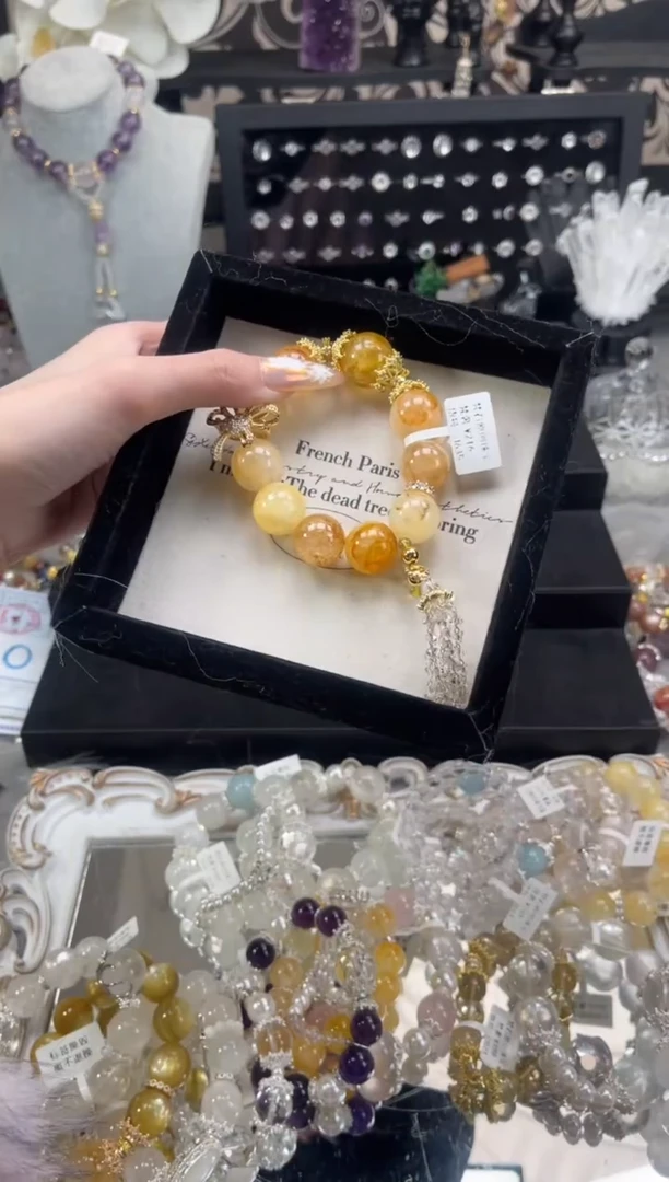 【闪购商品】水晶手链未镶嵌天然水晶 多样性发货