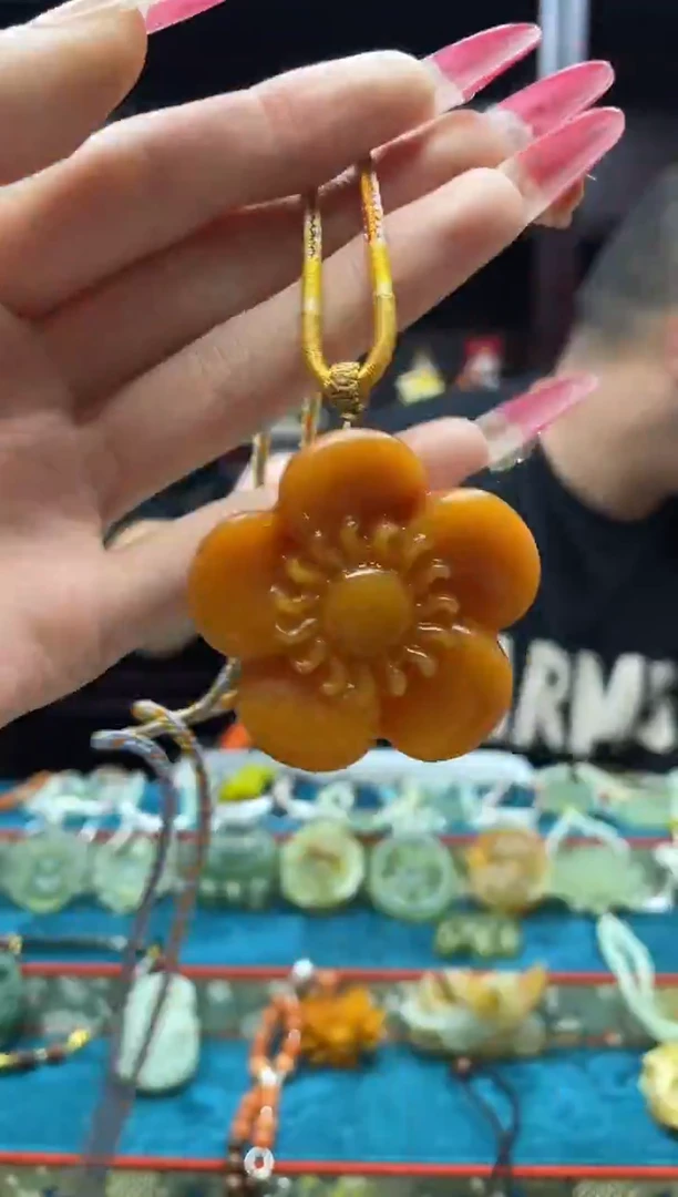 未镶嵌岫玉吊坠多样性发货*拍一发一