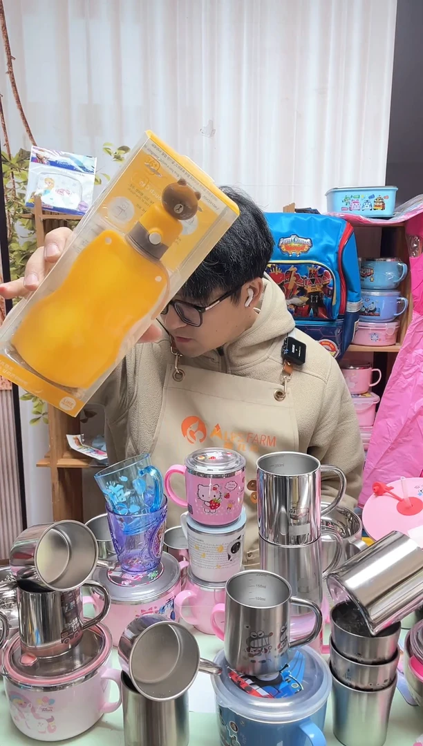 不锈钢布朗熊0001