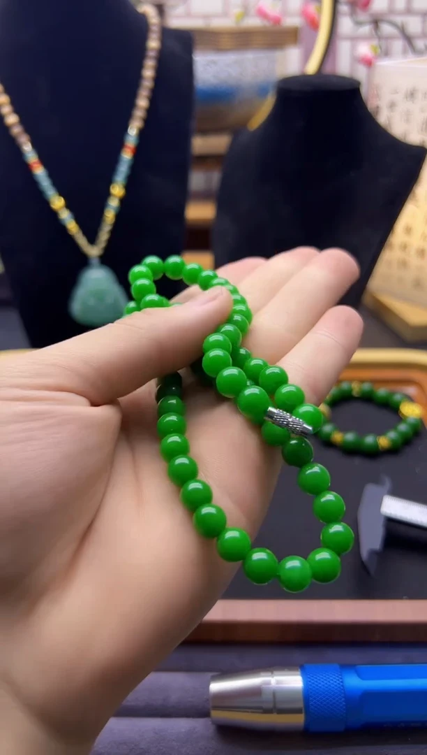 【闪购商品】翡翠颈饰银S925镶嵌24.00