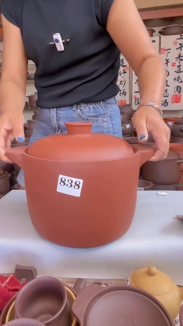 宜兴紫砂微瑕6升直筒838