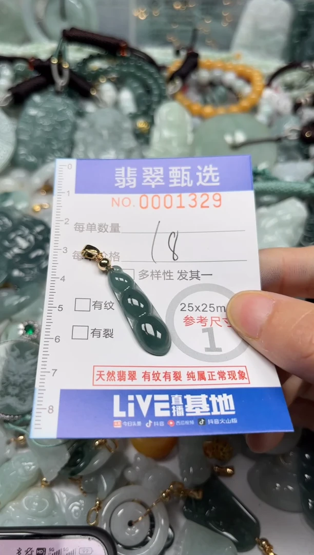 【闪购商品】翡翠颈饰未镶嵌00..1329