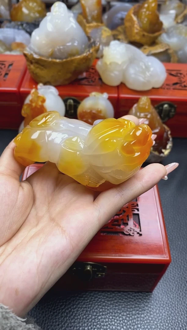 【闪购商品】玛瑙/玉髓手把未镶嵌00