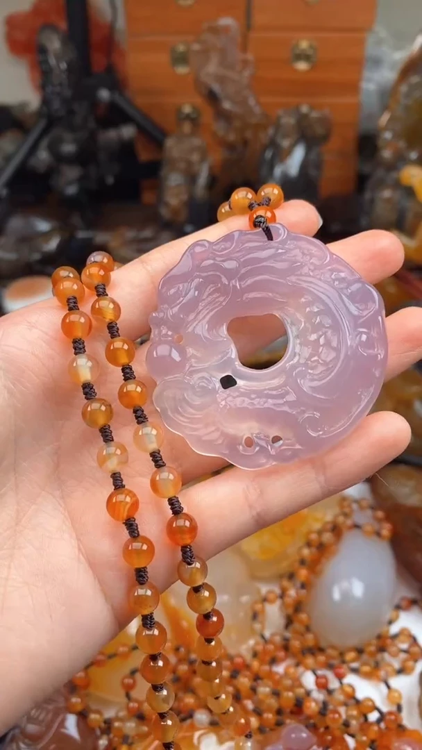 【闪购商品】玛瑙/玉髓颈饰未镶嵌AA