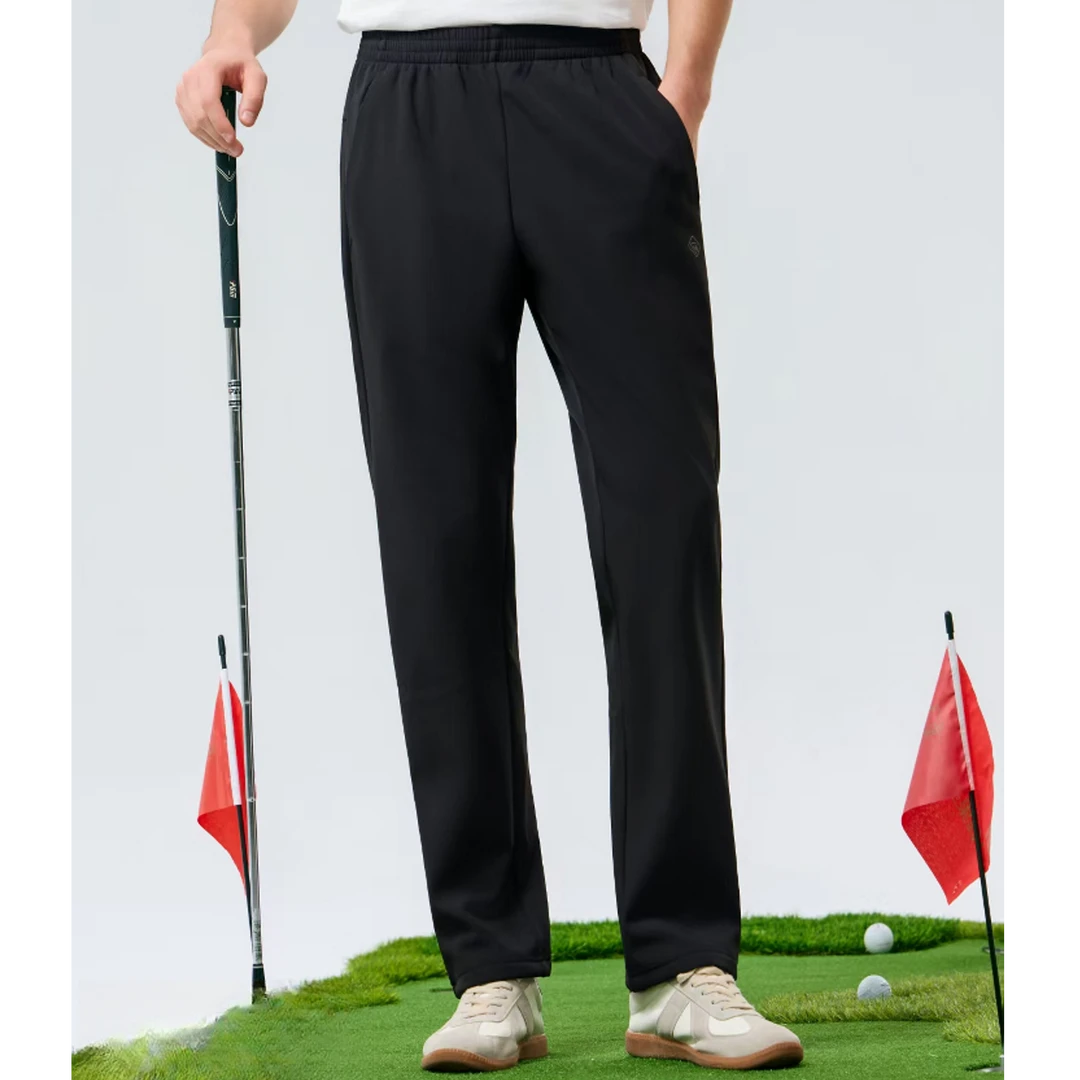 【苗姐衣橱】25冬时尚男士加绒直筒休闲裤25685