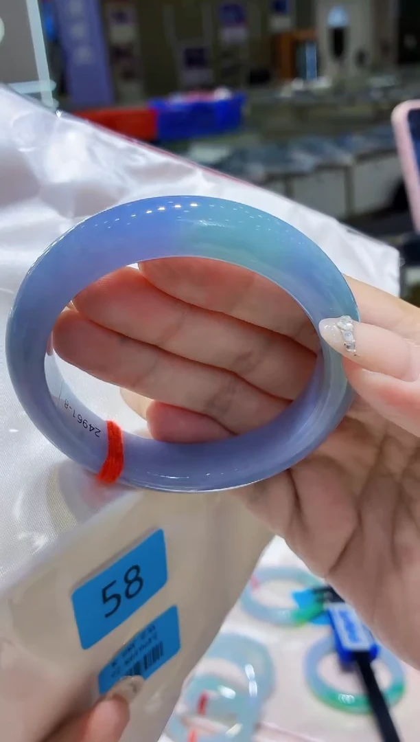 未镶嵌手镯翡翠翡翠手镯58