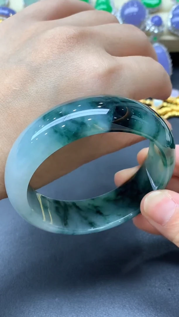 未镶嵌手镯翡翠401-中国好珍宝