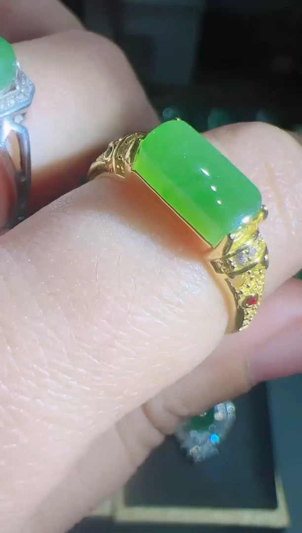 【闪购商品】和田玉戒指合金202521835