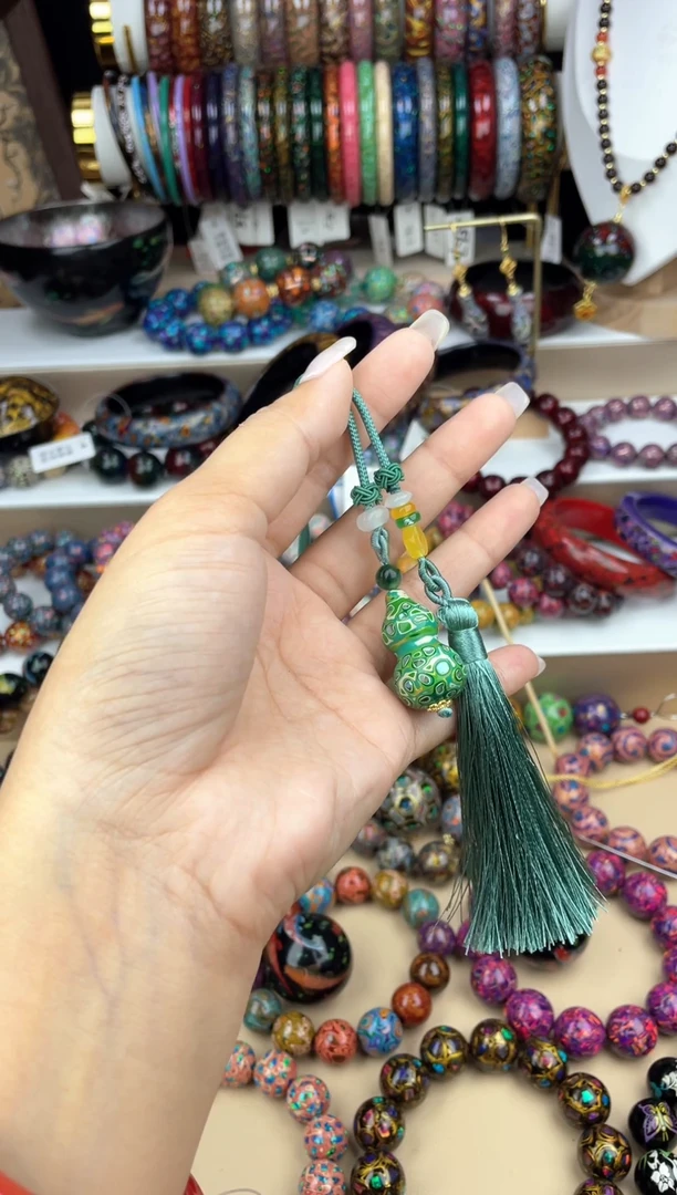 云栖大漆葫芦挂件