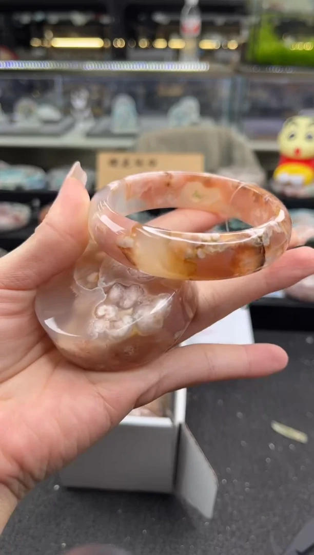 未镶嵌手镯石英质玉60圈口 （赠品镯心）354788