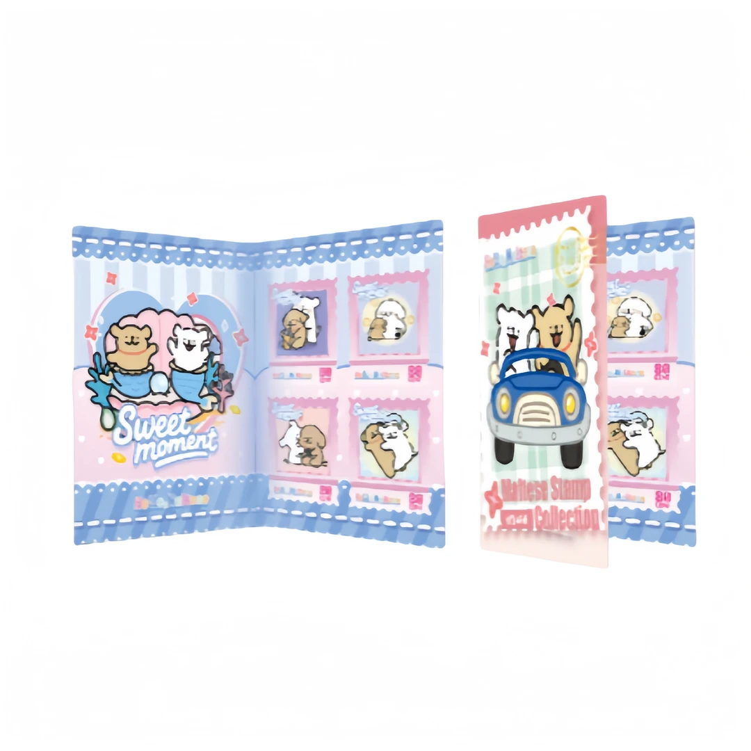 怼【甜蜜/鸡毛+2人格/华服+3】未寄出的爱心线条小狗邮票收藏（代拆）