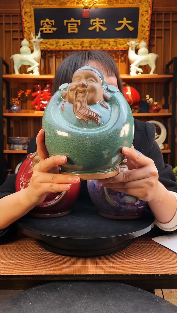 【闪购商品】摆件大宋官窑【禄星】学业事业步步高升