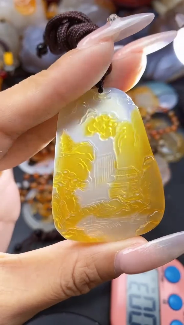 【闪购商品】玛瑙/玉髓颈饰未镶嵌ll