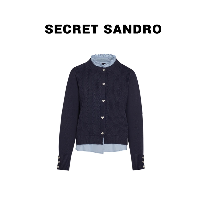 Secret Sandro 鸥小柒 毛针织衫 M84280002Q