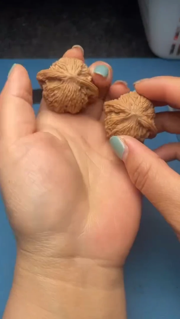 文玩核桃把件w105磨盘40尺