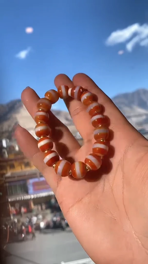 【闪购商品】玛瑙/玉髓手串未镶嵌多样性发一