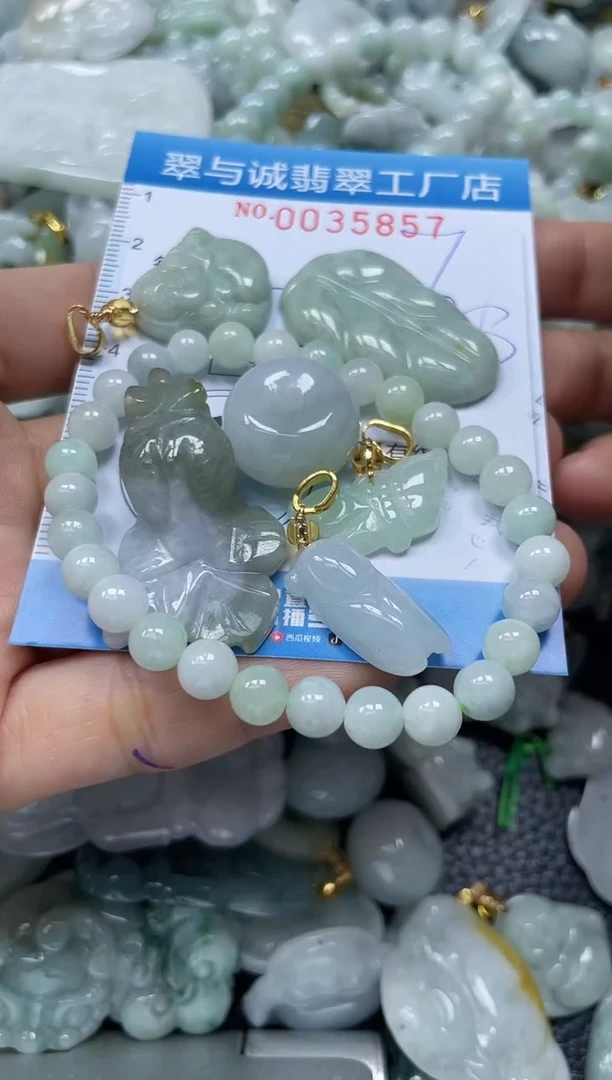 【闪购商品】翡翠颈饰未镶嵌闪购0035857