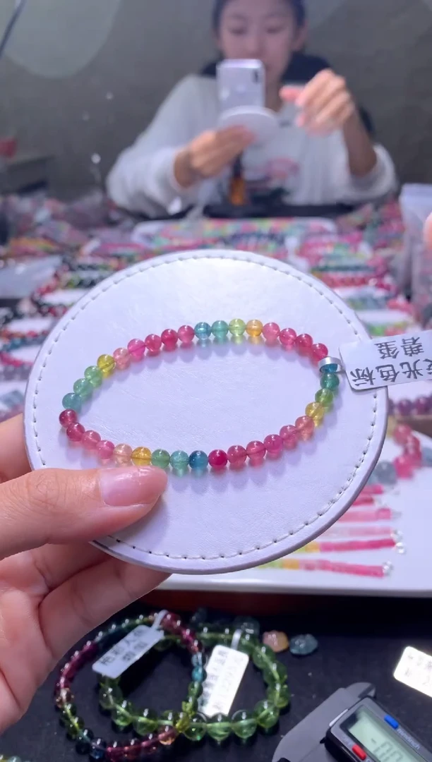 未镶嵌手串碧玺A125【天然碧玺】