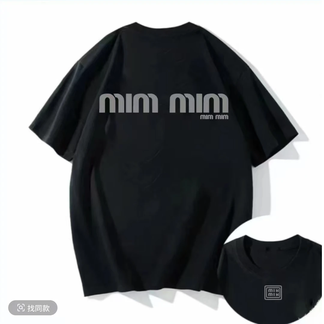 意大利原单重磅大落肩纯棉T恤背心圆领百搭高品质TXmimi