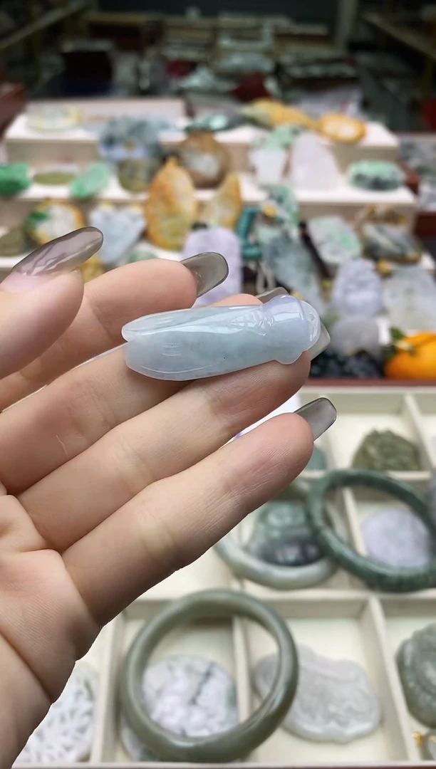 颈饰未镶嵌翡翠075