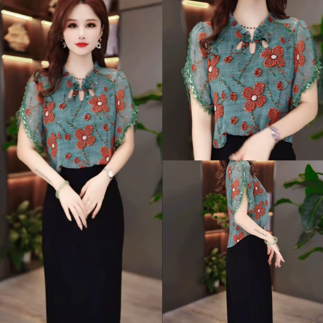 夏季时尚新款连衣裙2025夏季新款显瘦修身气质遮肚裙子MY25Y1750