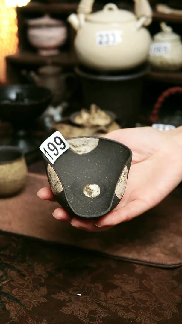 福利紫砂全手工茶则
