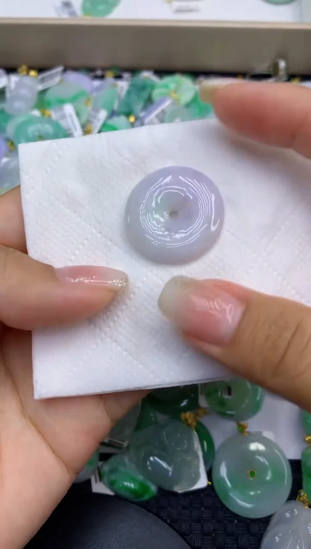 颈饰未镶嵌翡翠天然缅甸A货翡翠