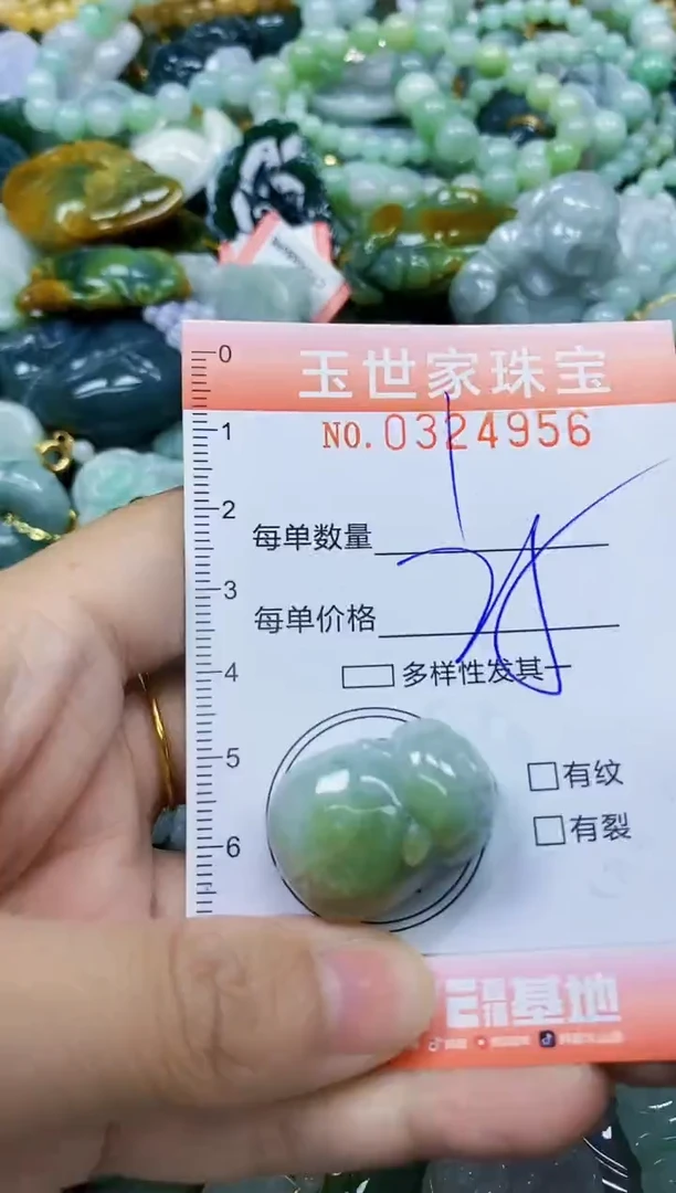 翡翠未镶嵌颈饰闪购0324956