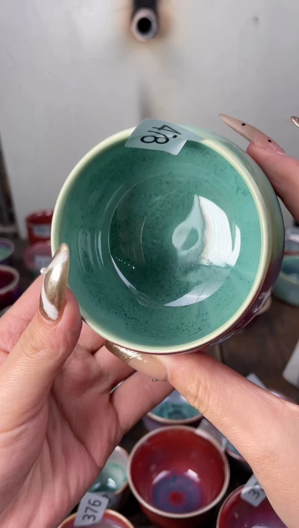 【闪购商品】摆件钧瓷手工茶器窑变