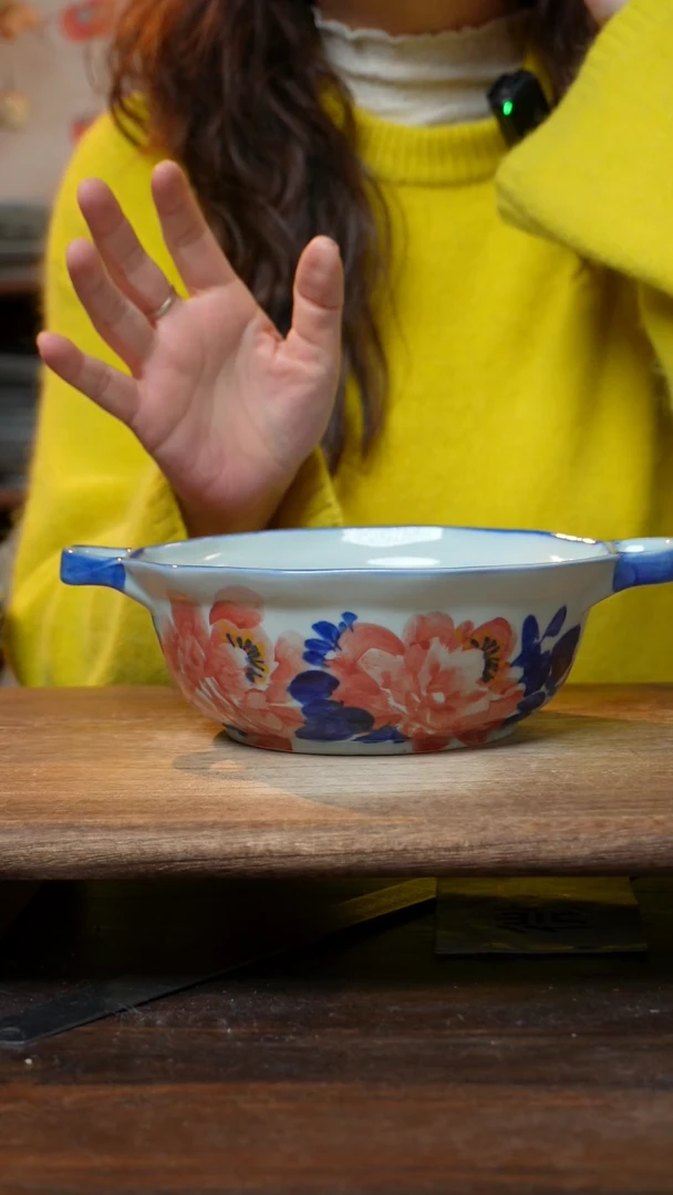 【闪购商品】钛合金福利1只  高温釉下彩手工手绘