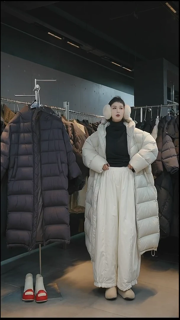 慵*杏色裤子  裤长95