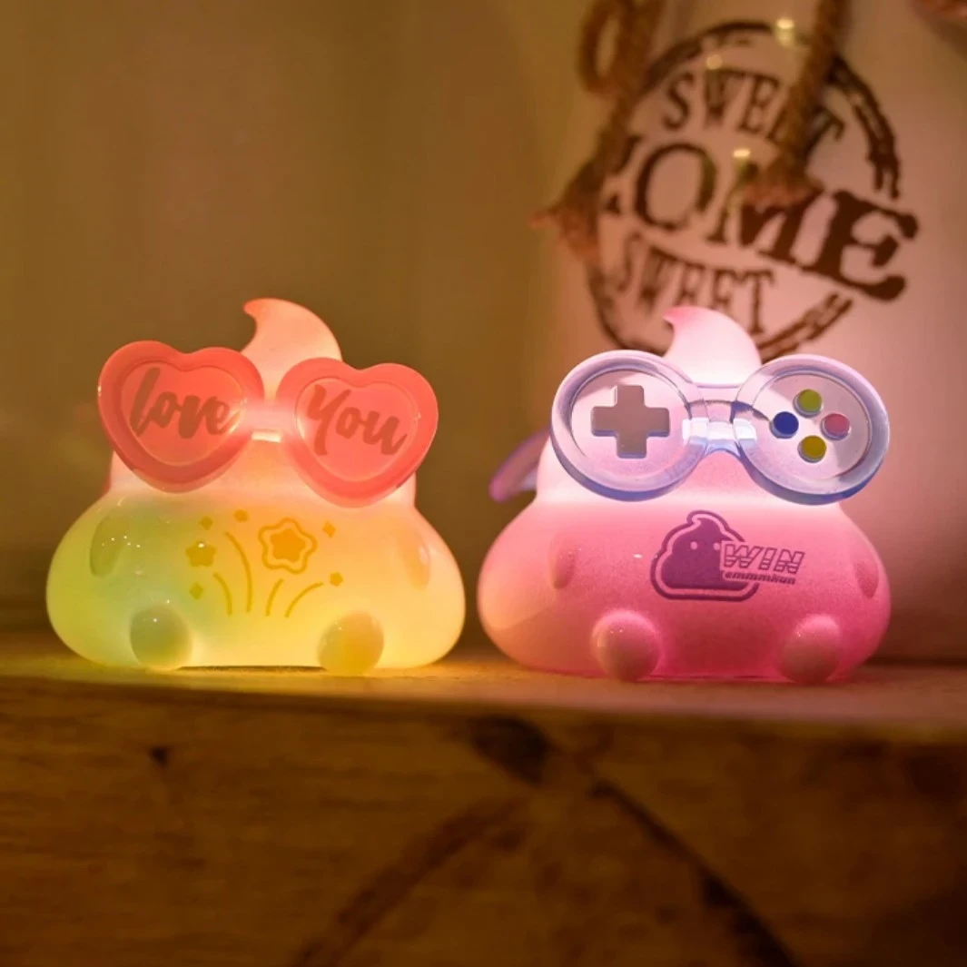 【踩后三位】Emmm君眼碌碌blingbling小灯潮流玩具摆件发光盲盒潮玩