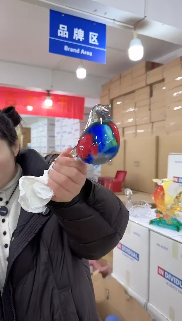 【闪购商品】无铅玻璃甄选花器-y-早41