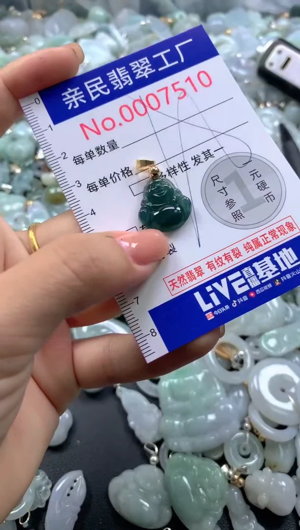 颈饰未镶嵌翡翠7510