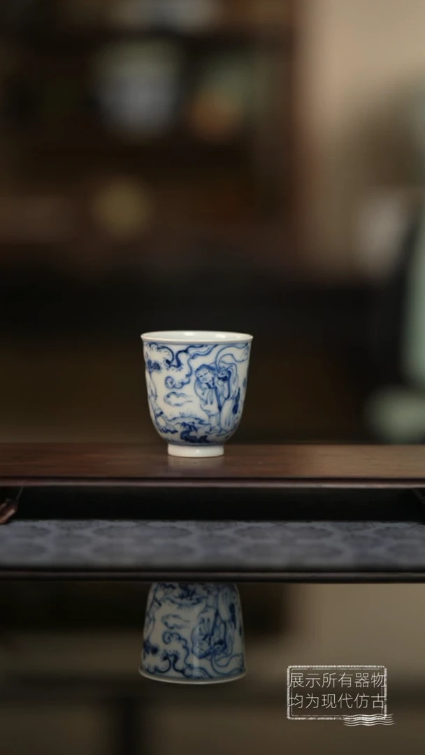 和合二仙闻香杯杯杯杯