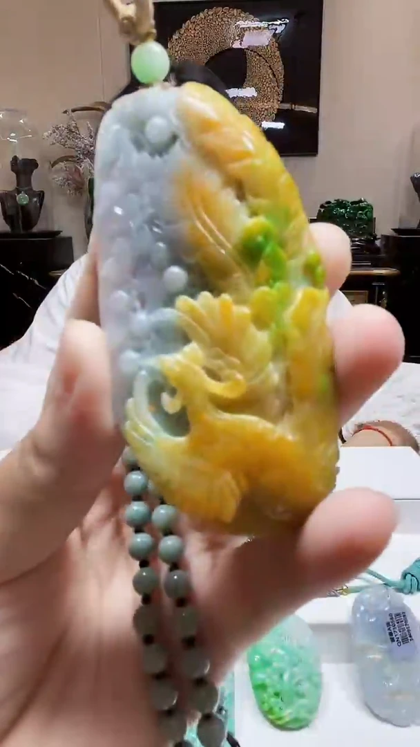 未镶嵌定制翡翠吊坠92