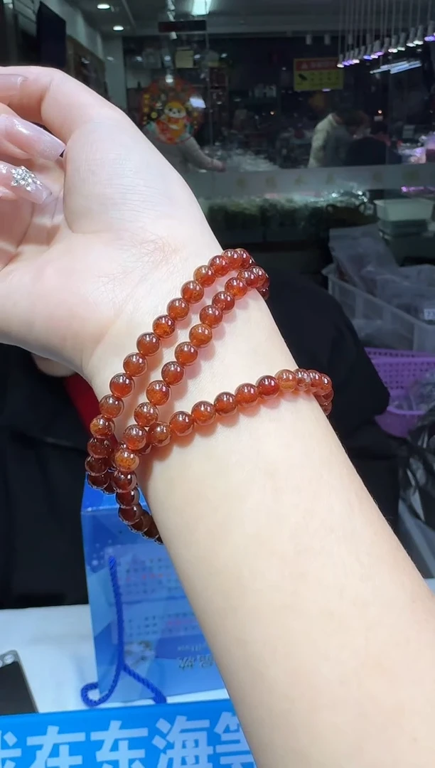 【闪购商品】石榴石手链未镶嵌多样性发一件 041