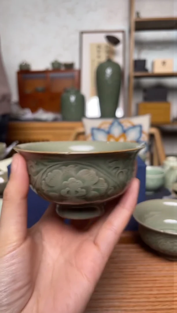 【闪购商品】其他88王晓娜牡丹压手杯