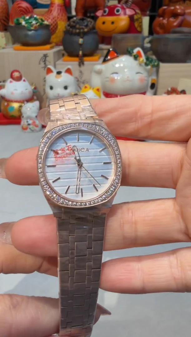 石英机芯钢钢A4452     女表