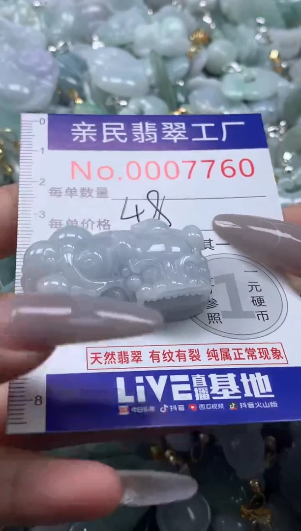 颈饰未镶嵌翡翠7760